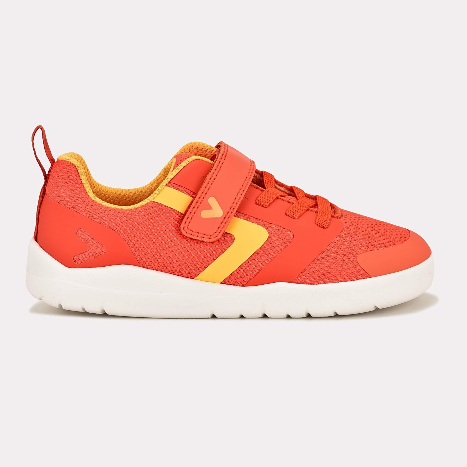 Orange barefoot kids trainer - outside