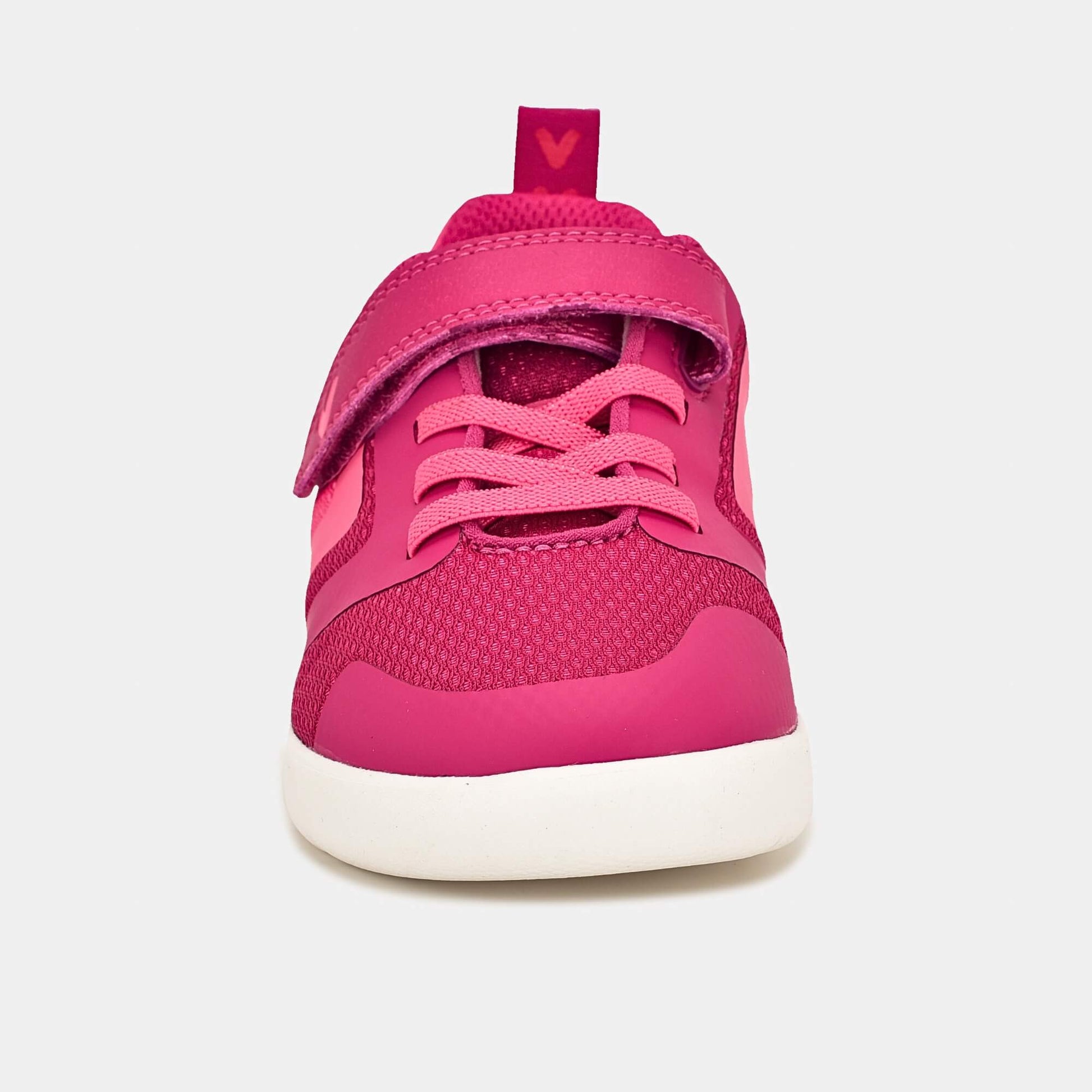 Pink barefoot kids trainer - front