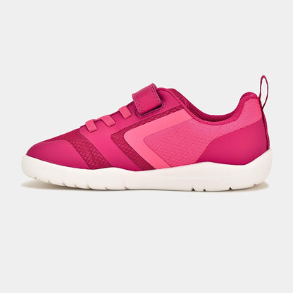 Pink barefoot kids trainer - inside