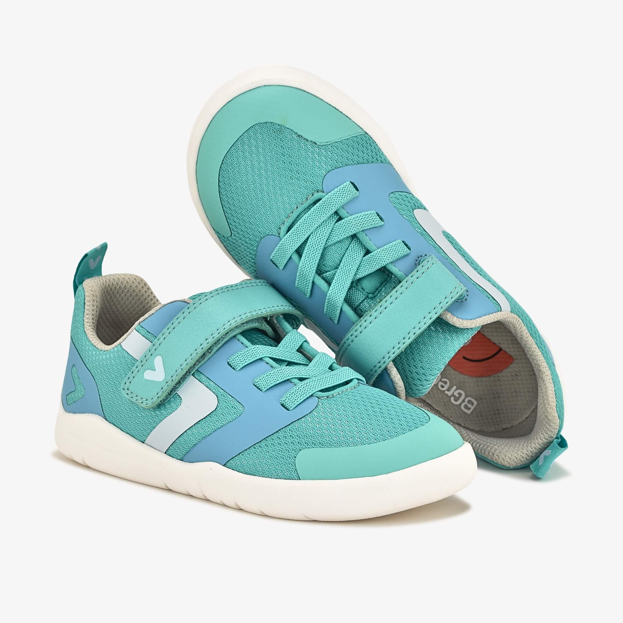Teal barefoot kids trainer - benefits