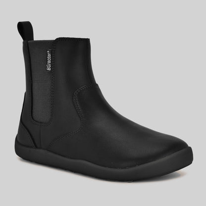 Girls Black Chelsea Boots Kids Barefoot Shoes BGreater