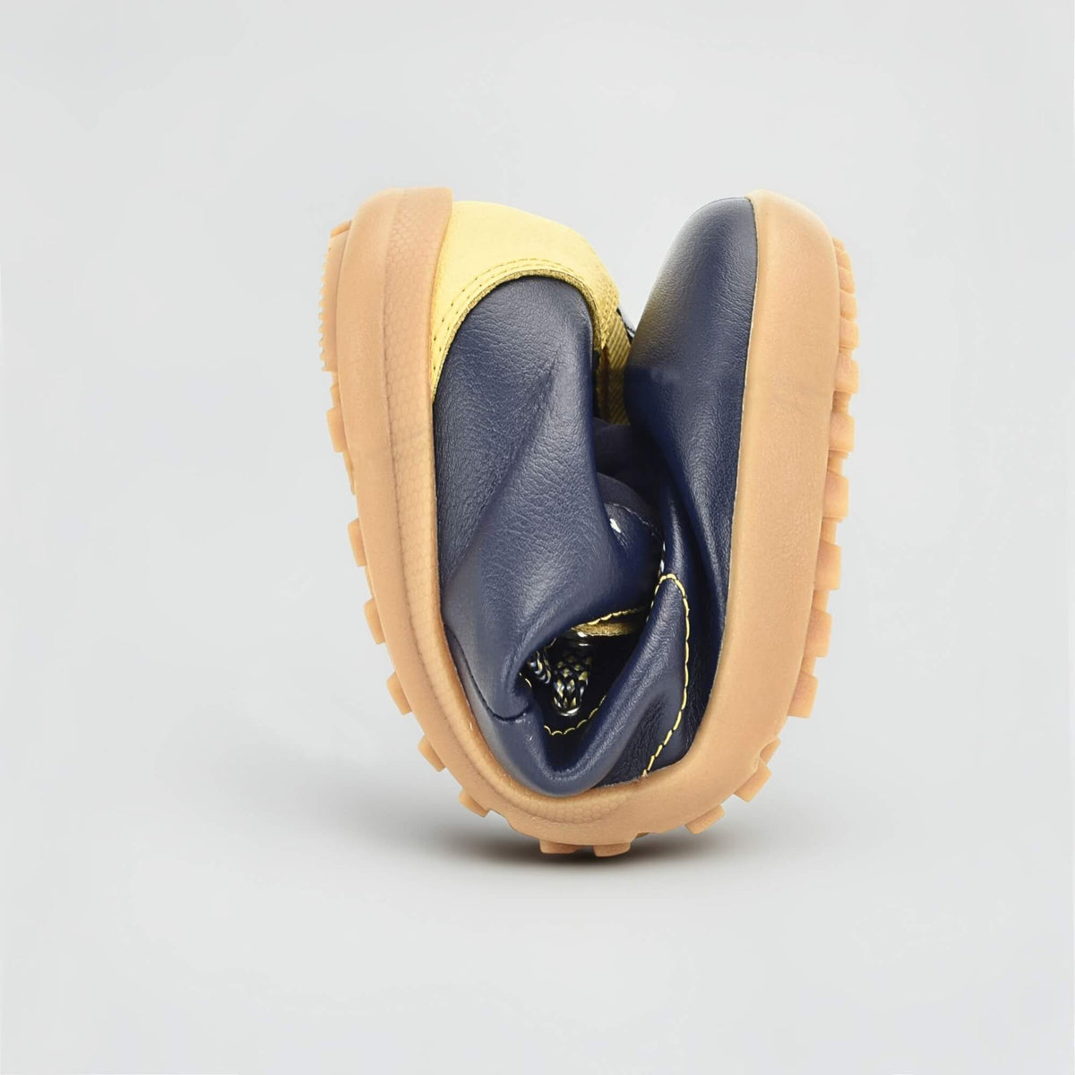 Franklin Navy Boot - flexed