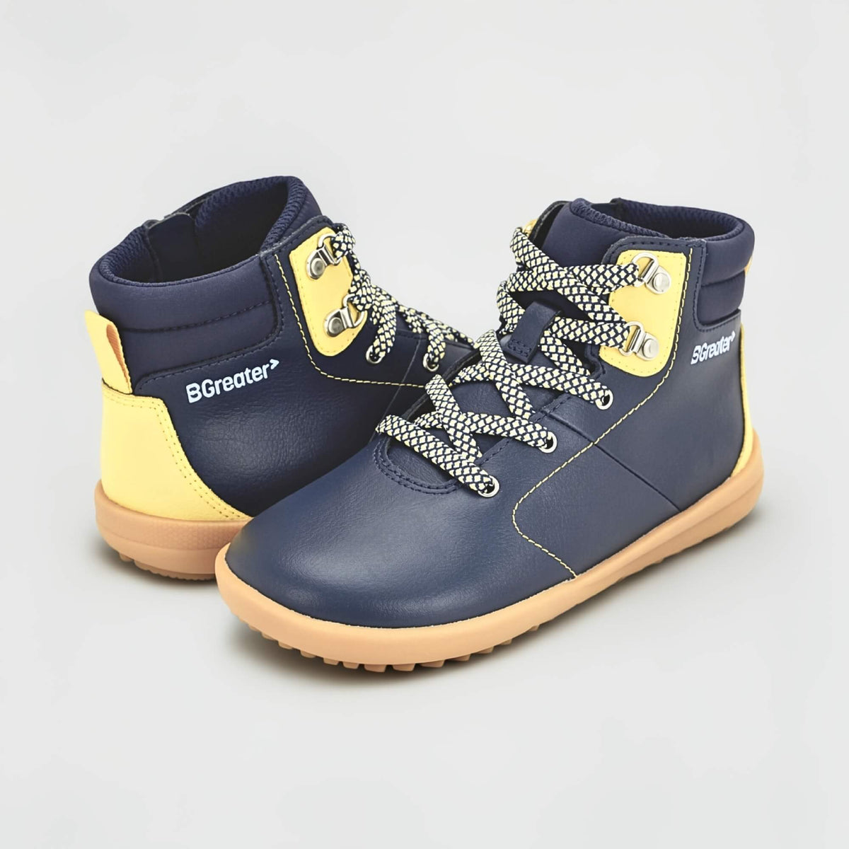 Franklin Navy Boot - pair facing