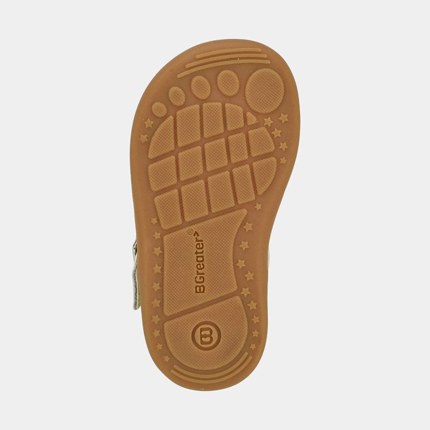 Goodall Cream Bug barefoot toddler shoe - sole