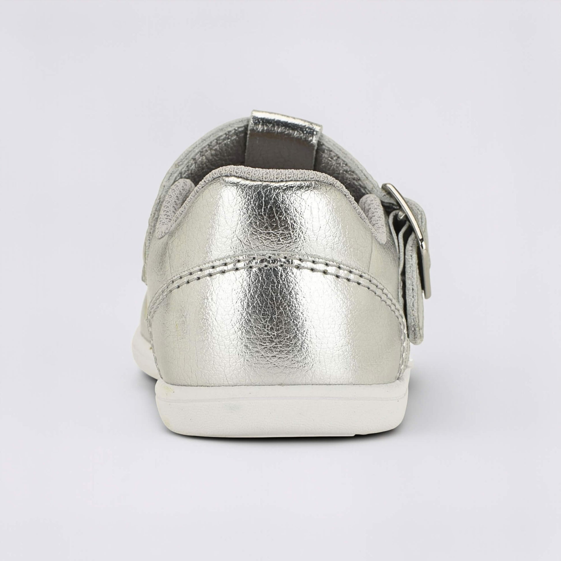 Goodall Metallic barefoot toddler shoe - back
