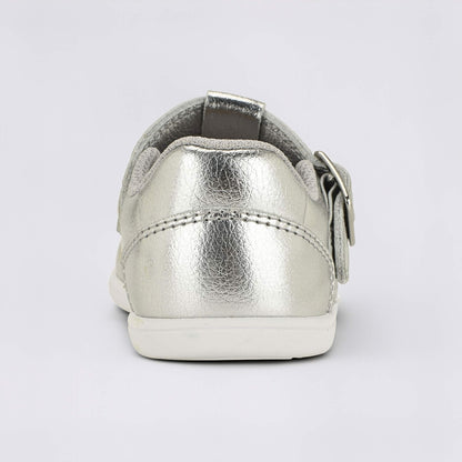 Goodall Metallic barefoot toddler shoe - back