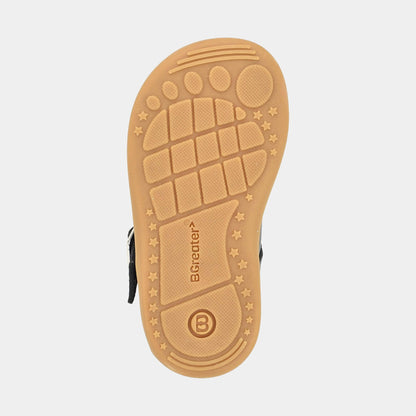 Goodall Navy barefoot toddler shoe - sole