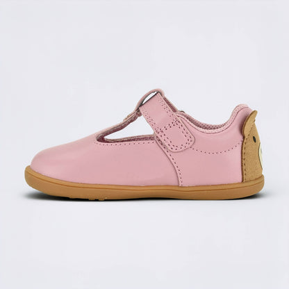 Goodall Pink barefoot toddler shoe - inside