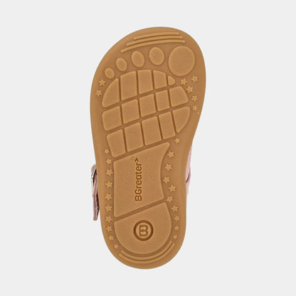 Goodall Pink barefoot toddler shoe - sole