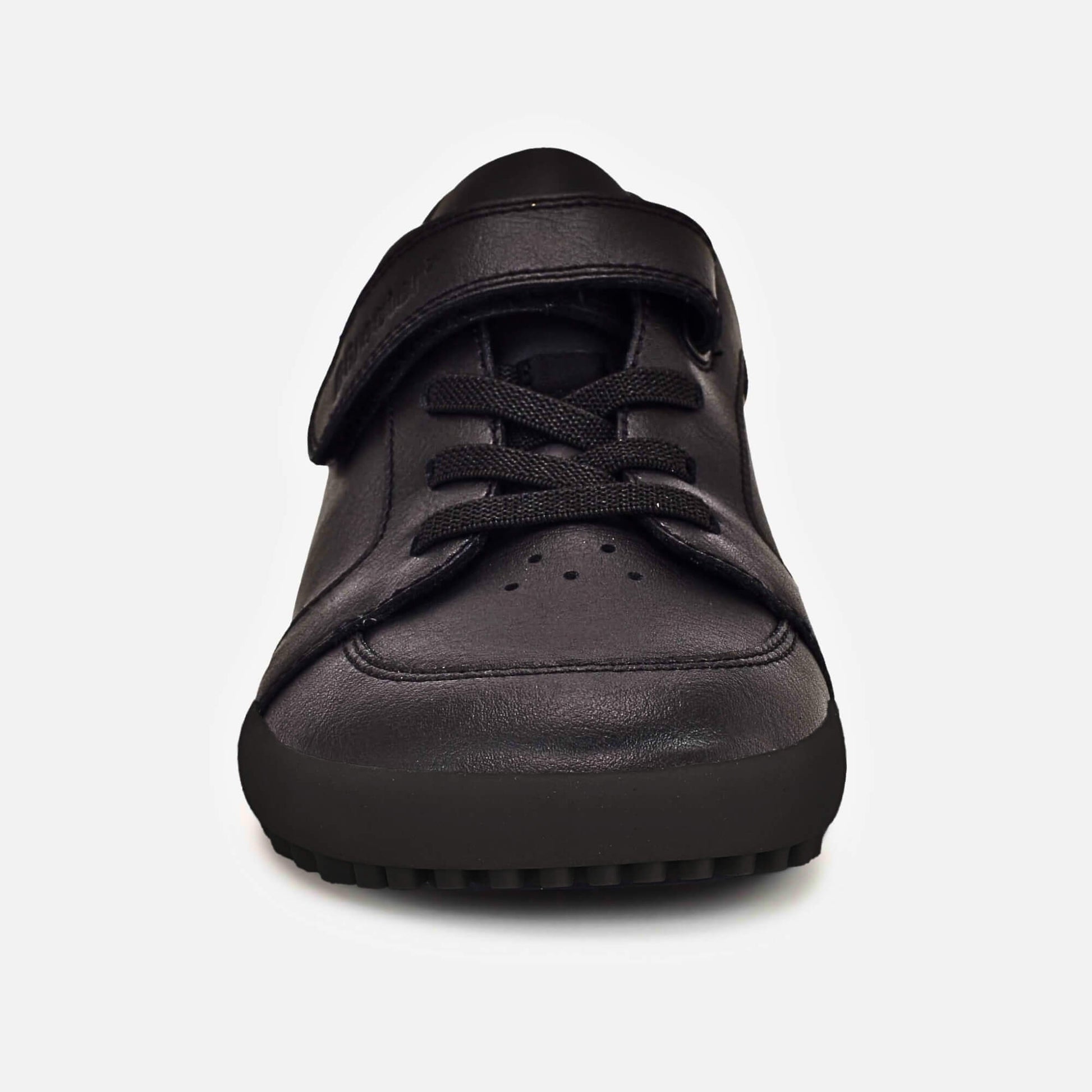 Black Barefoot School Shoe - front