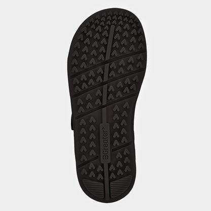 Black Barefoot School Shoe - sole