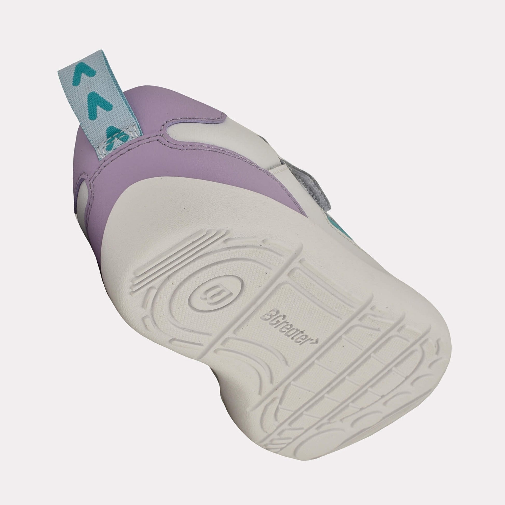 Kids Lilac White Barefoot Trainer - floating