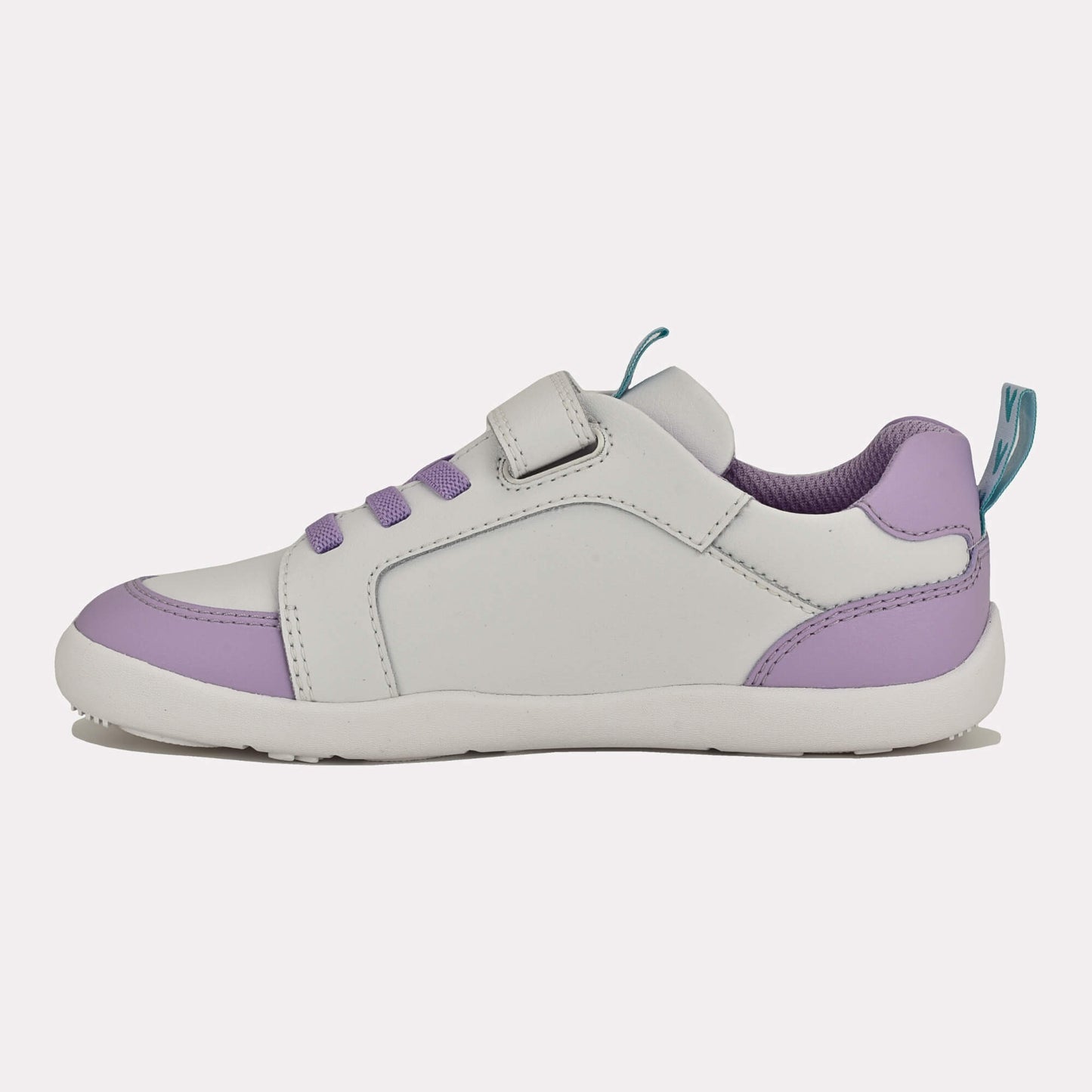 Kids Lilac White Barefoot Trainer - inside