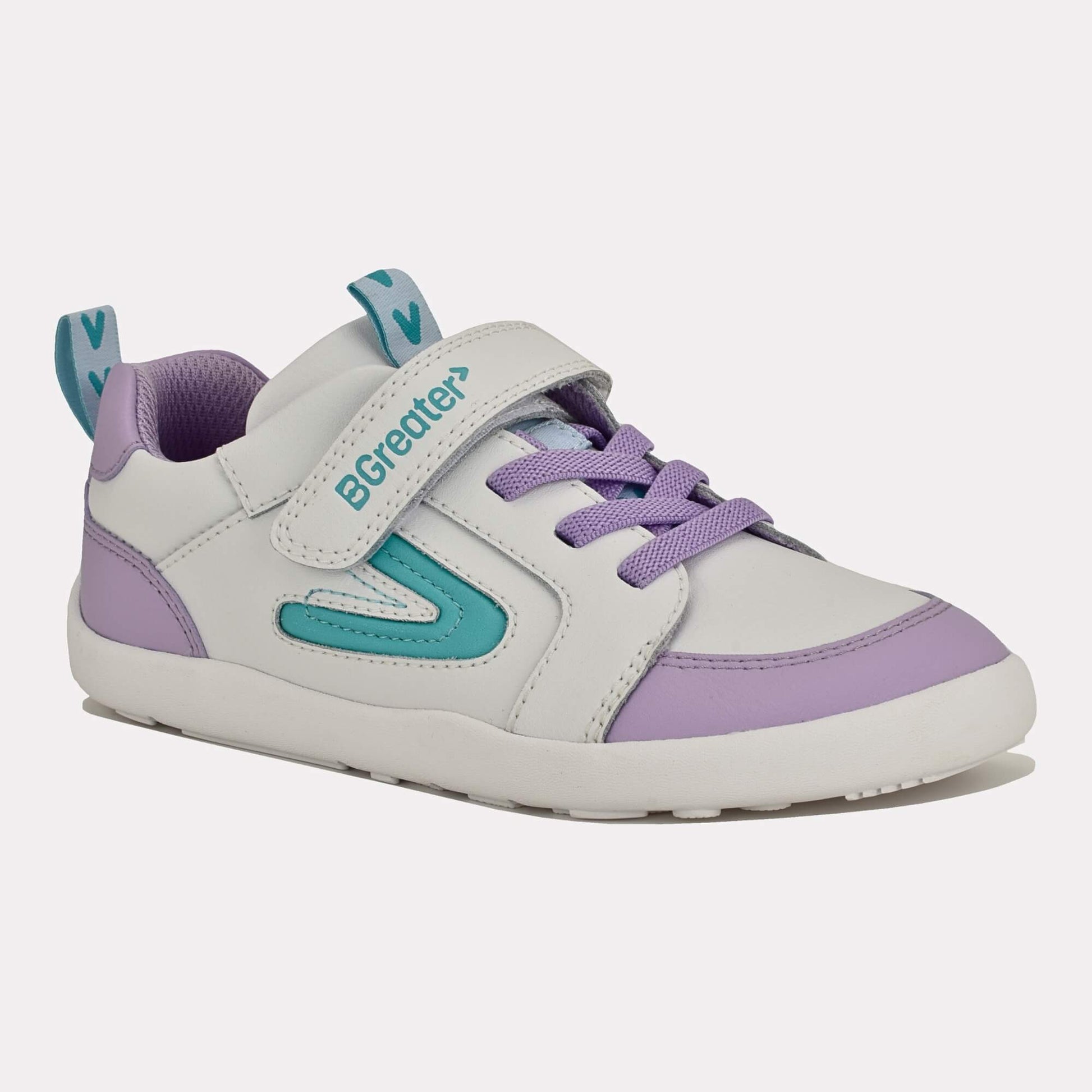 Kids Lilac White Barefoot Trainer - main feature photo