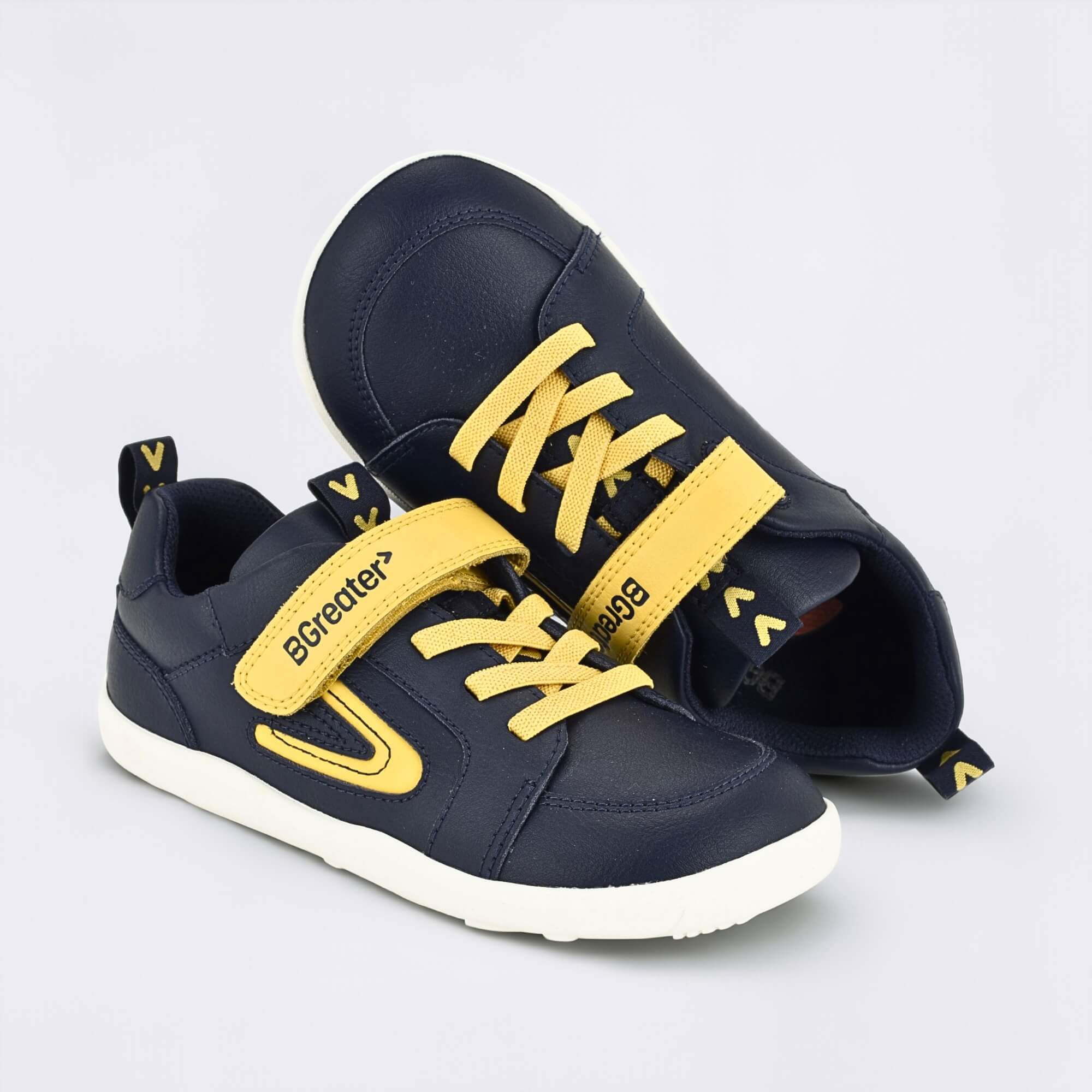 Kids Navy Yellow Barefoot Trainer - benefits