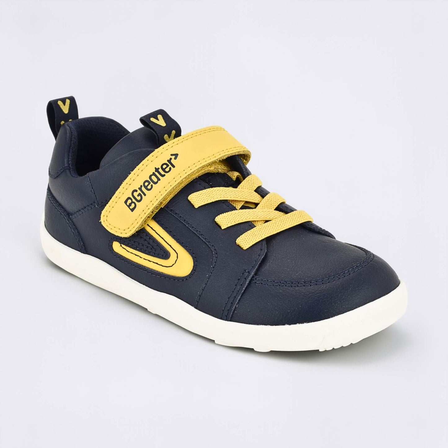 Kids Navy Yellow Barefoot Trainer - main feature photo