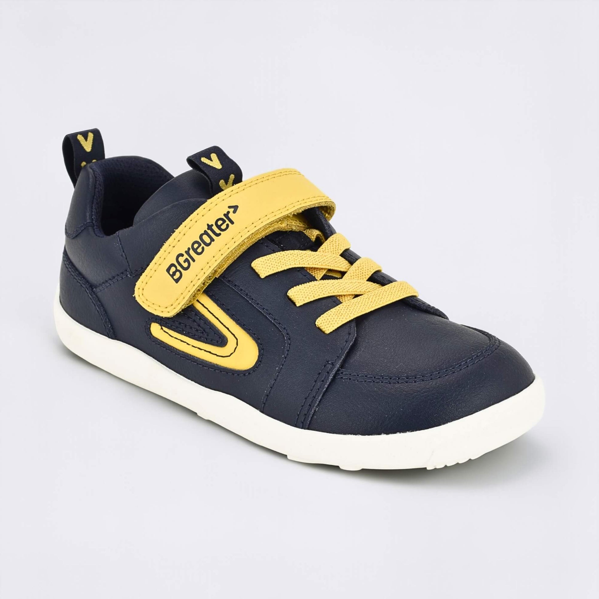 Kids Navy Yellow Barefoot Trainer - main feature photo