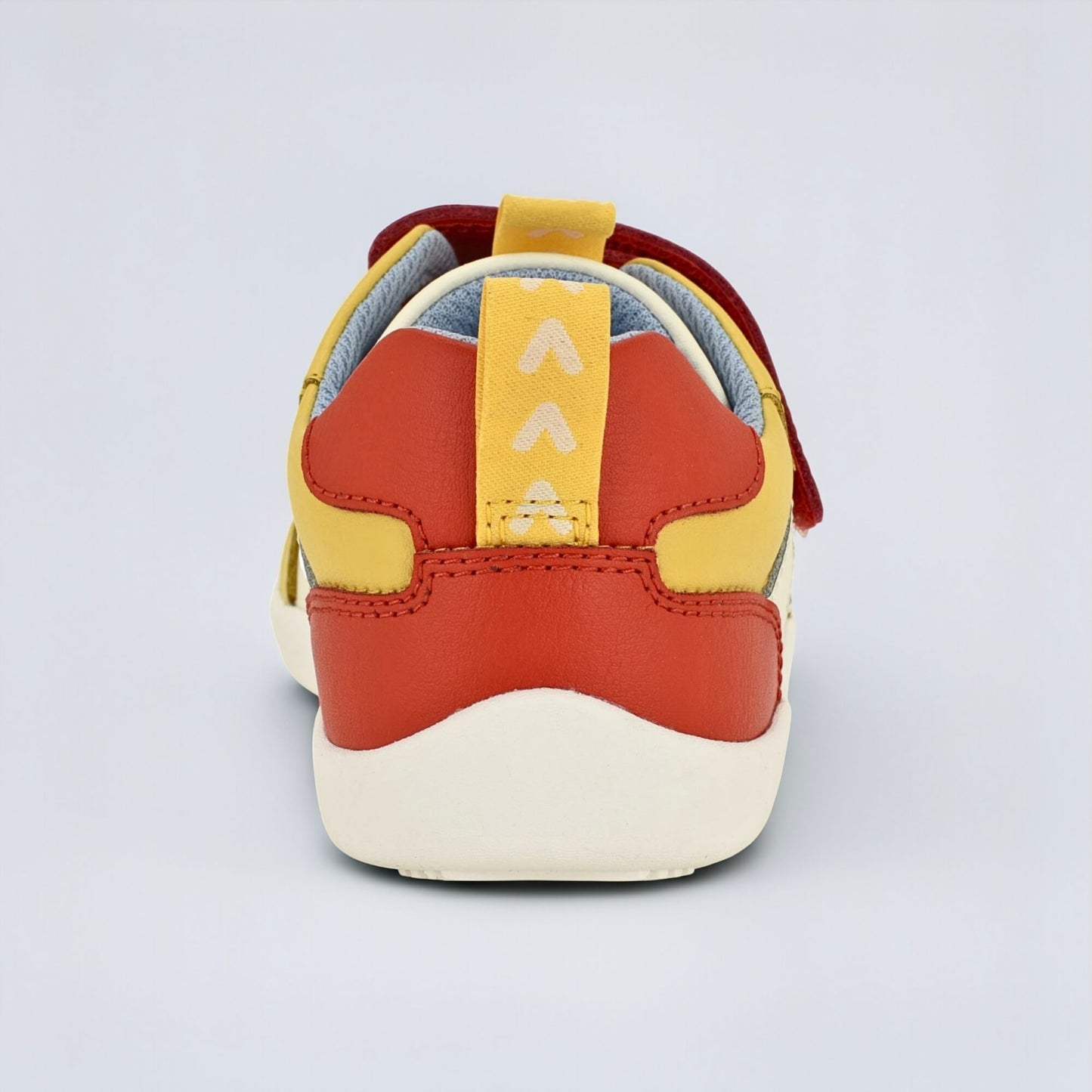 Kids Yellow Red Barefoot Trainer - back