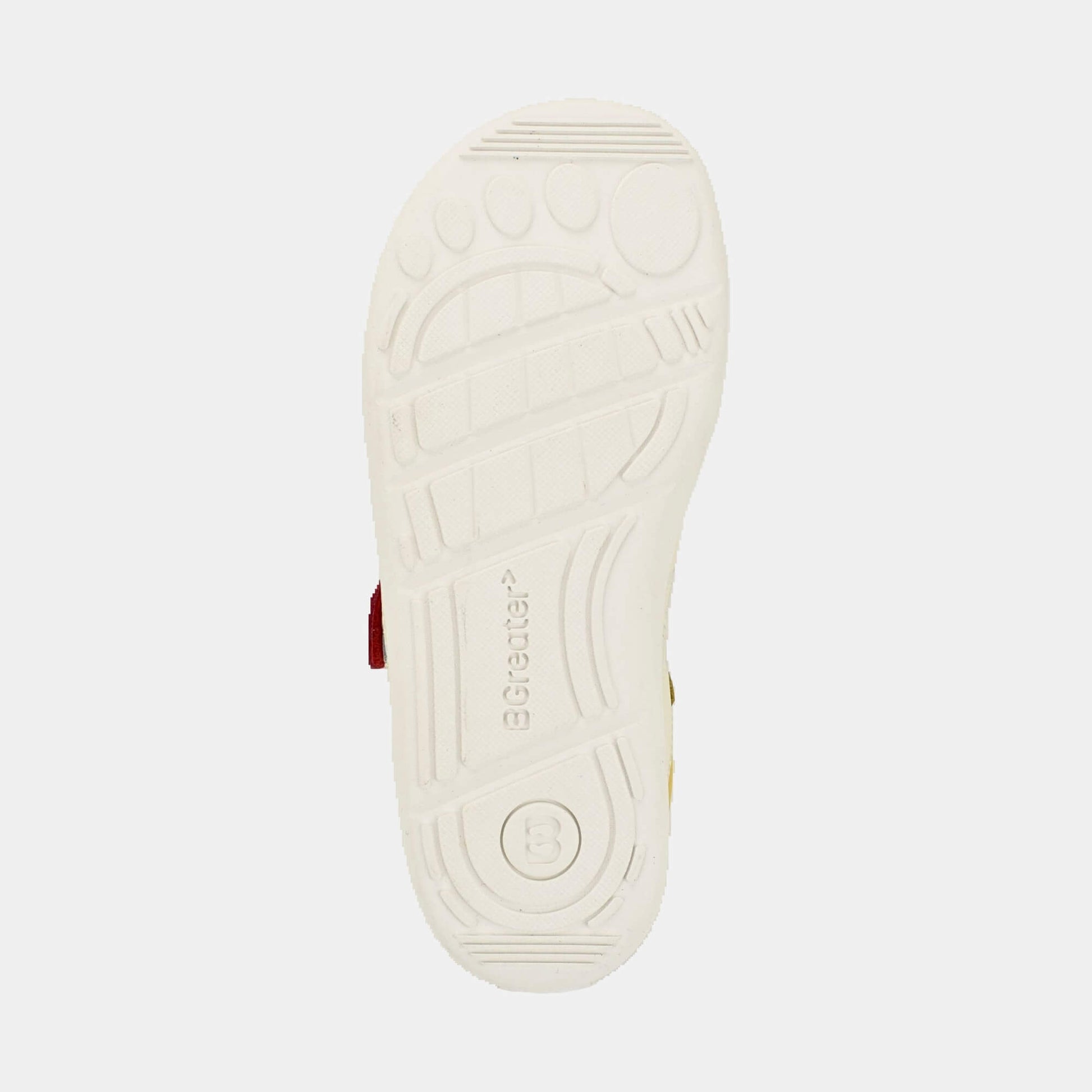 Kids Yellow Red Barefoot Trainer - sole