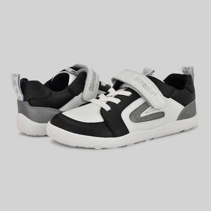 Kids Black White Barefoot Trainer - Pair