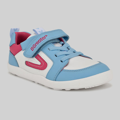 Kids Blue White Barefoot Trainer - Main