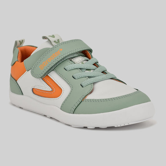 Kids Green White Barefoot Trainer - Main