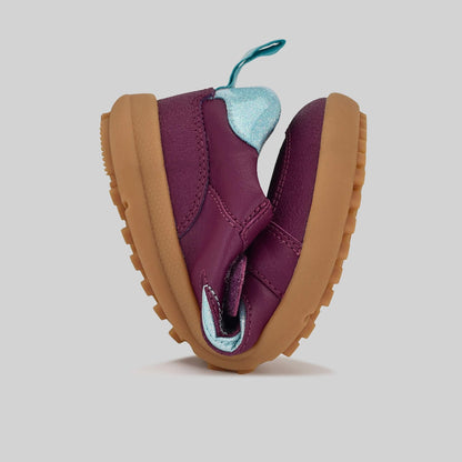 Kids Berry Winter Barefoot Trainer - Flexed