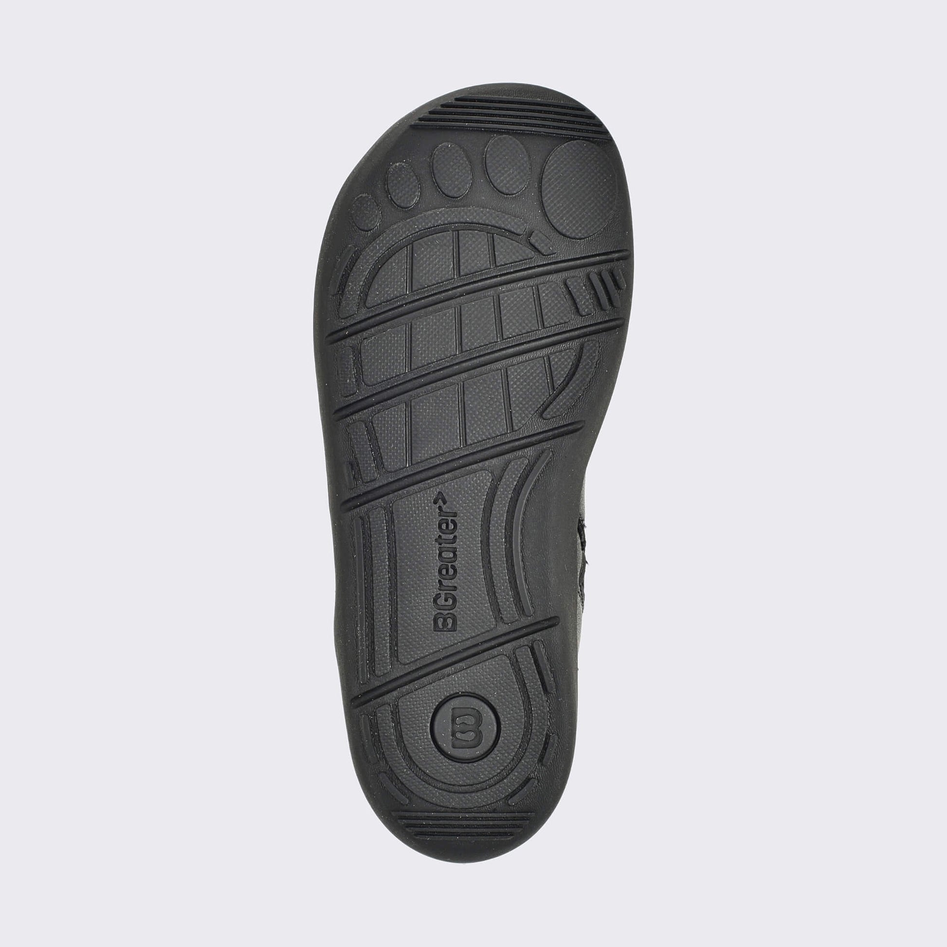 Girls Black Laced Boot - sole