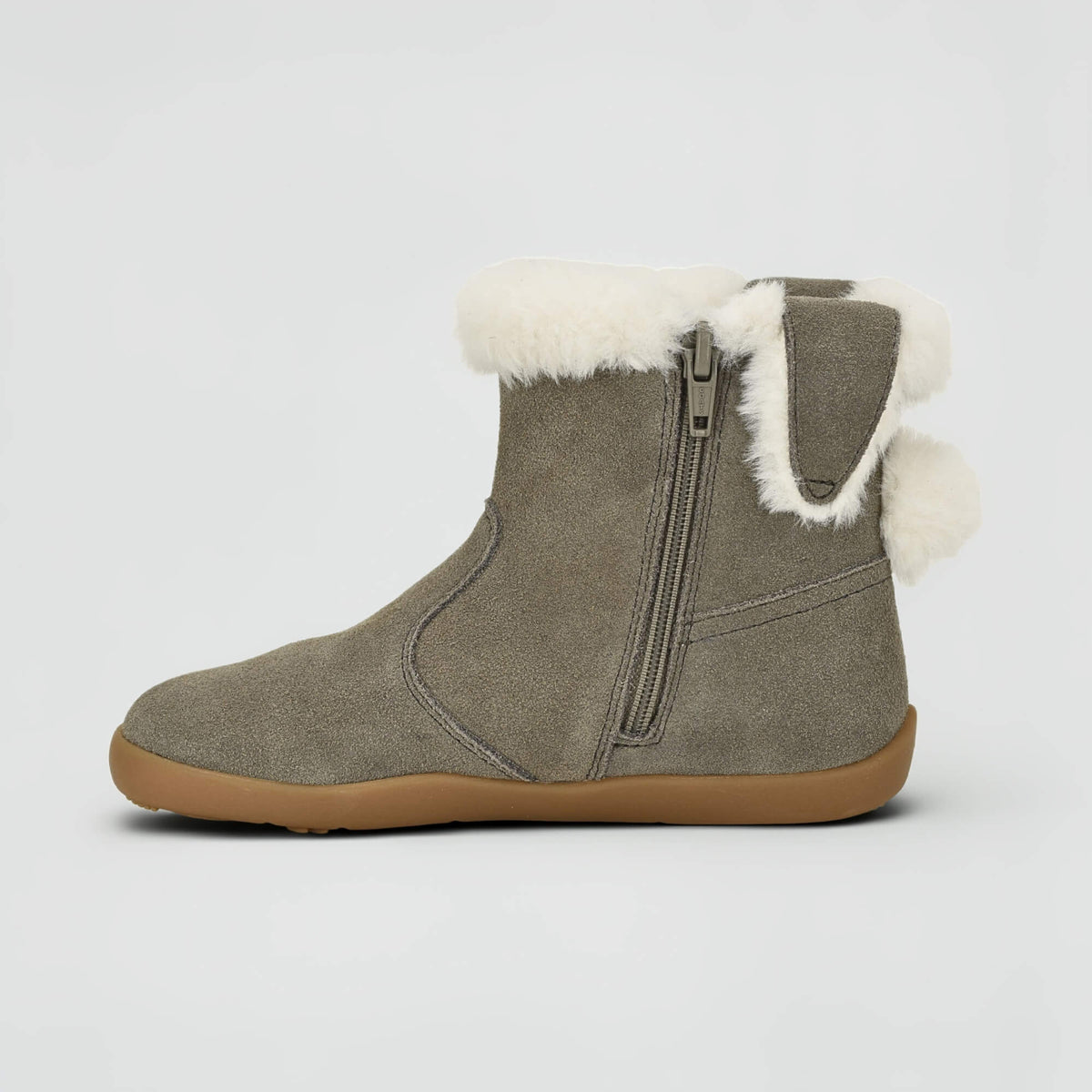 Parks Brown Suede Boot - inside