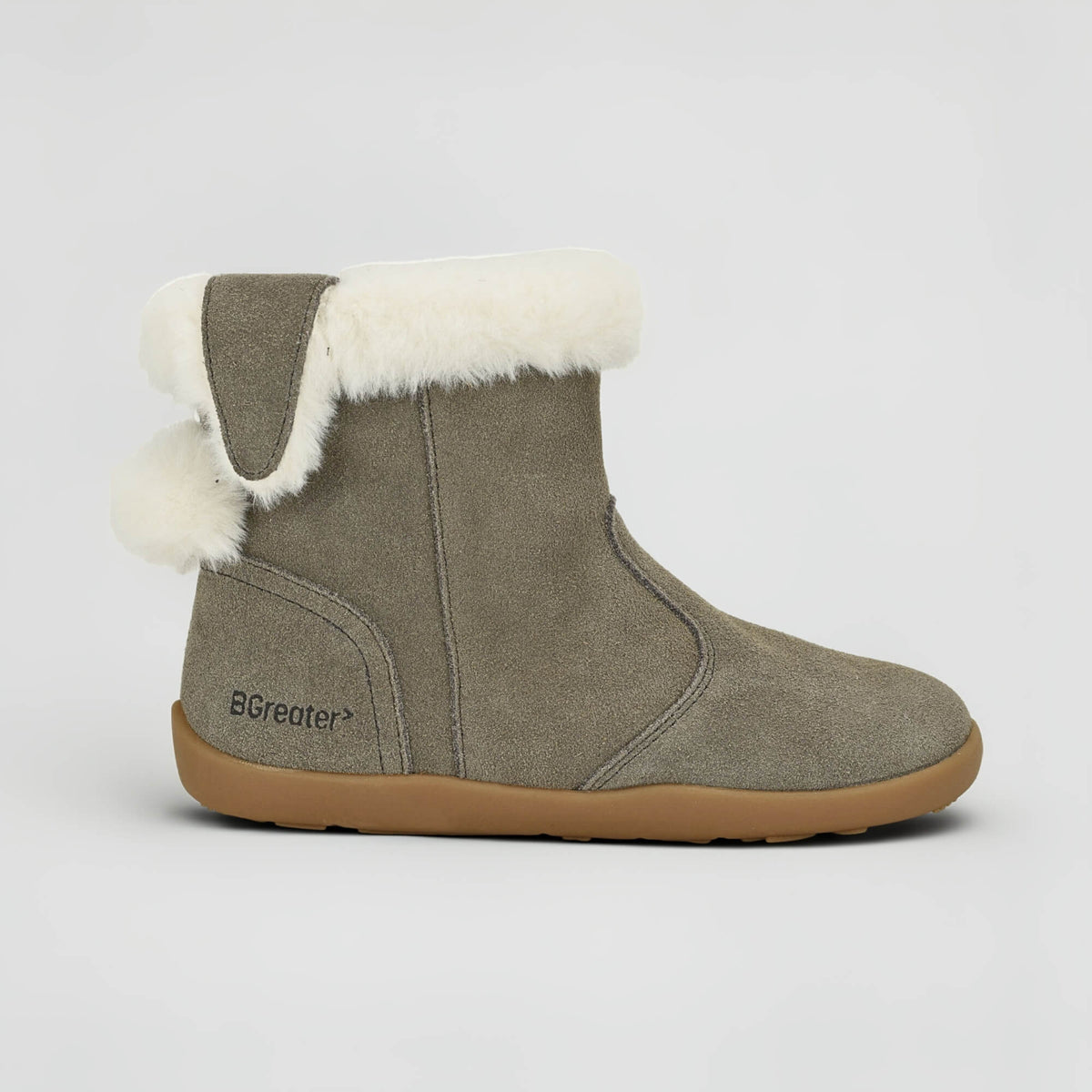Parks Brown Suede Boot - outside