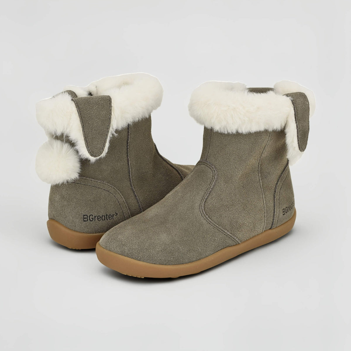 Parks Brown Suede Boot - pair facing