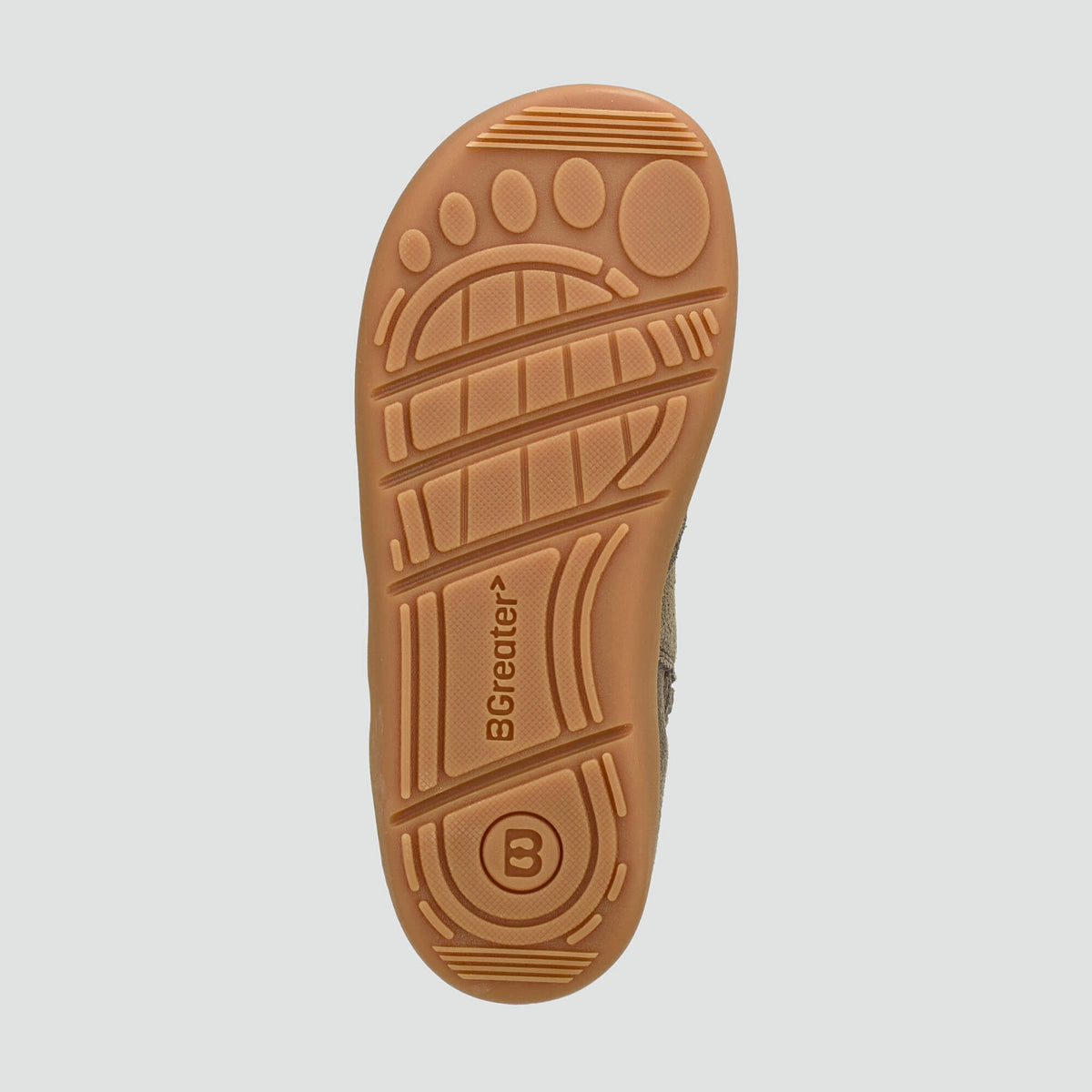 Parks Brown Suede Boot - sole