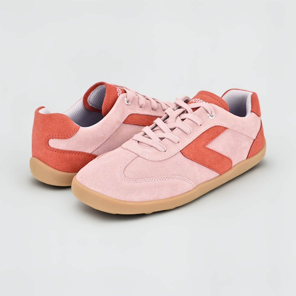 Polo 2 Red Pink Trainer - pair facing
