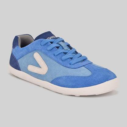 Kids Suede Trainer Blue - Main