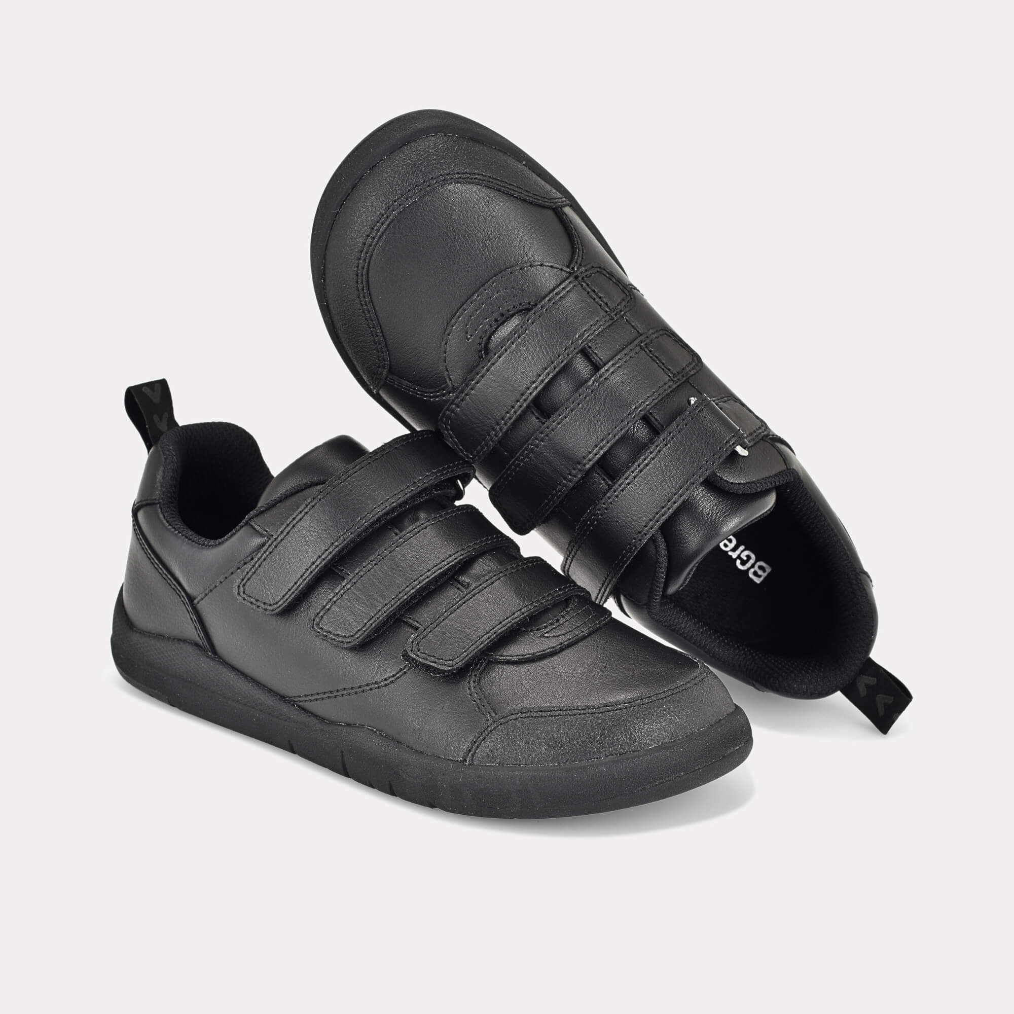 Boys Black Barefoot School Shoe - benefits