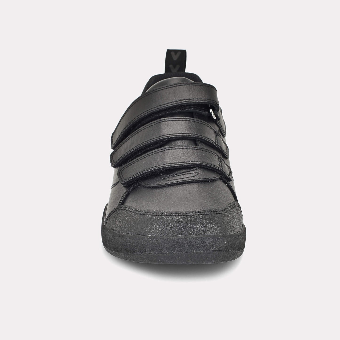 Boys Black Barefoot School Shoe - front
