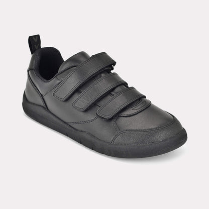 Boys Black Barefoot School Shoe - main feature photo