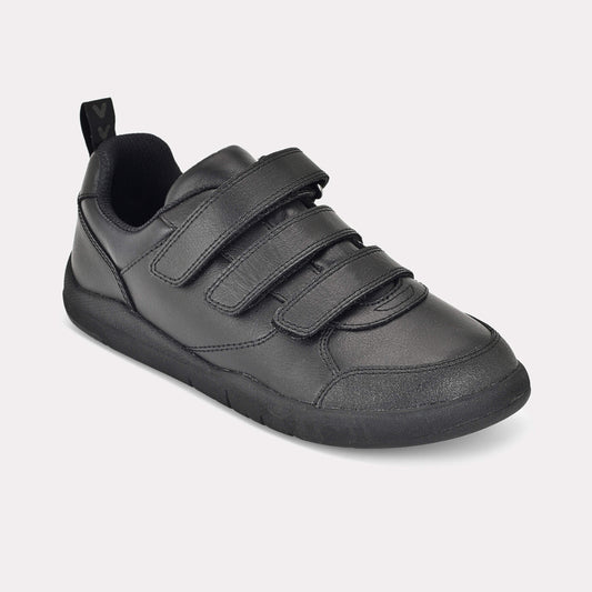 Boys Black Barefoot School Shoe - main feature photo