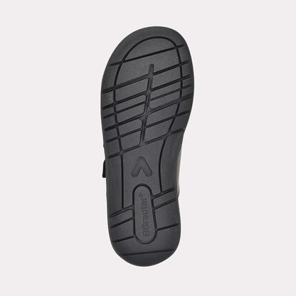 Boys Black Barefoot School Shoe - sole