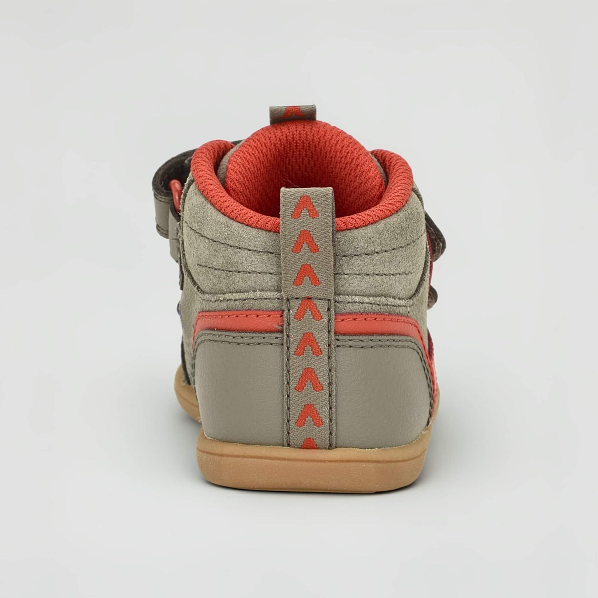 Sterry Brown Suede Toddler Trainer - back