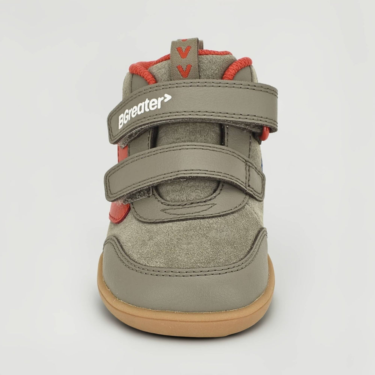 Sterry Brown Suede Toddler Trainer - front