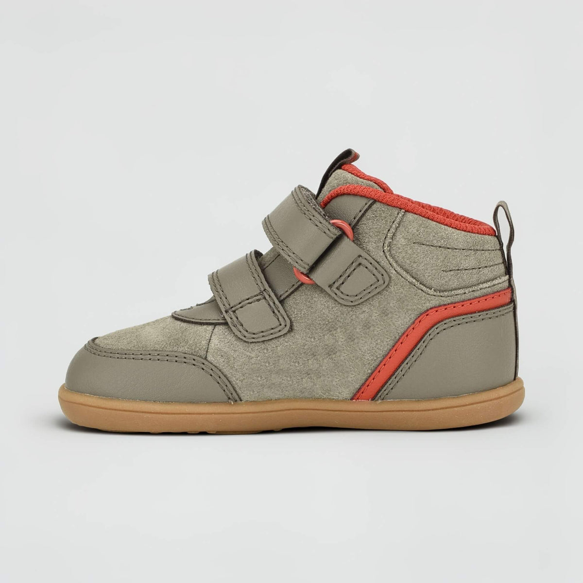 Sterry Brown Suede Toddler Trainer - inside