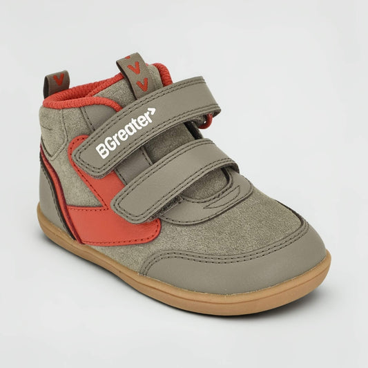 Sterry Brown Suede Toddler Trainer - main feature photo