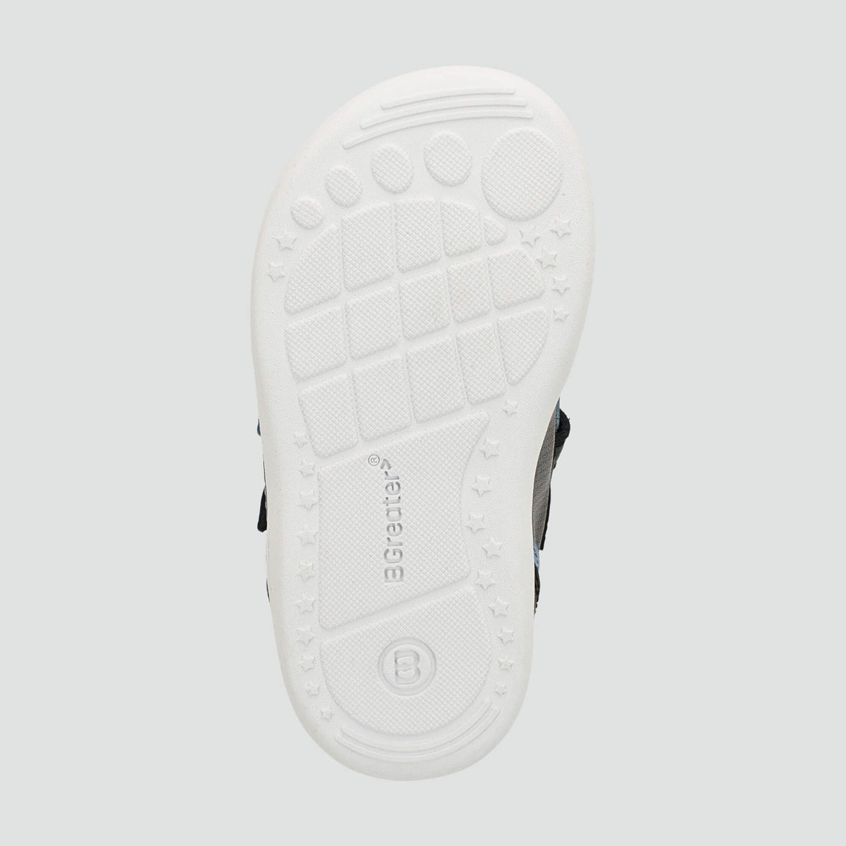 Sterry Grey Toddler Trainer - sole
