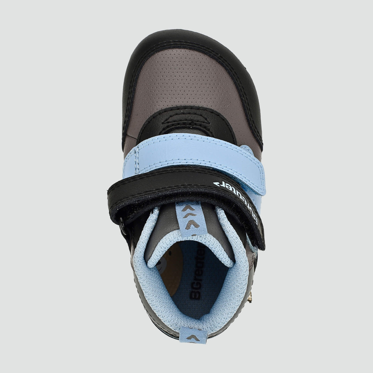 Sterry Grey Toddler Trainer - top