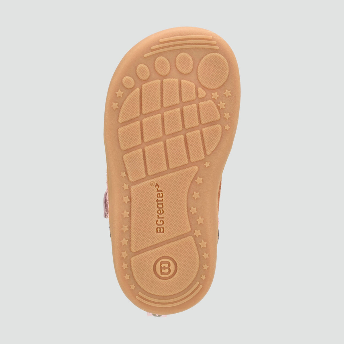 Sterry Leopard Suede Toddler Trainer - sole