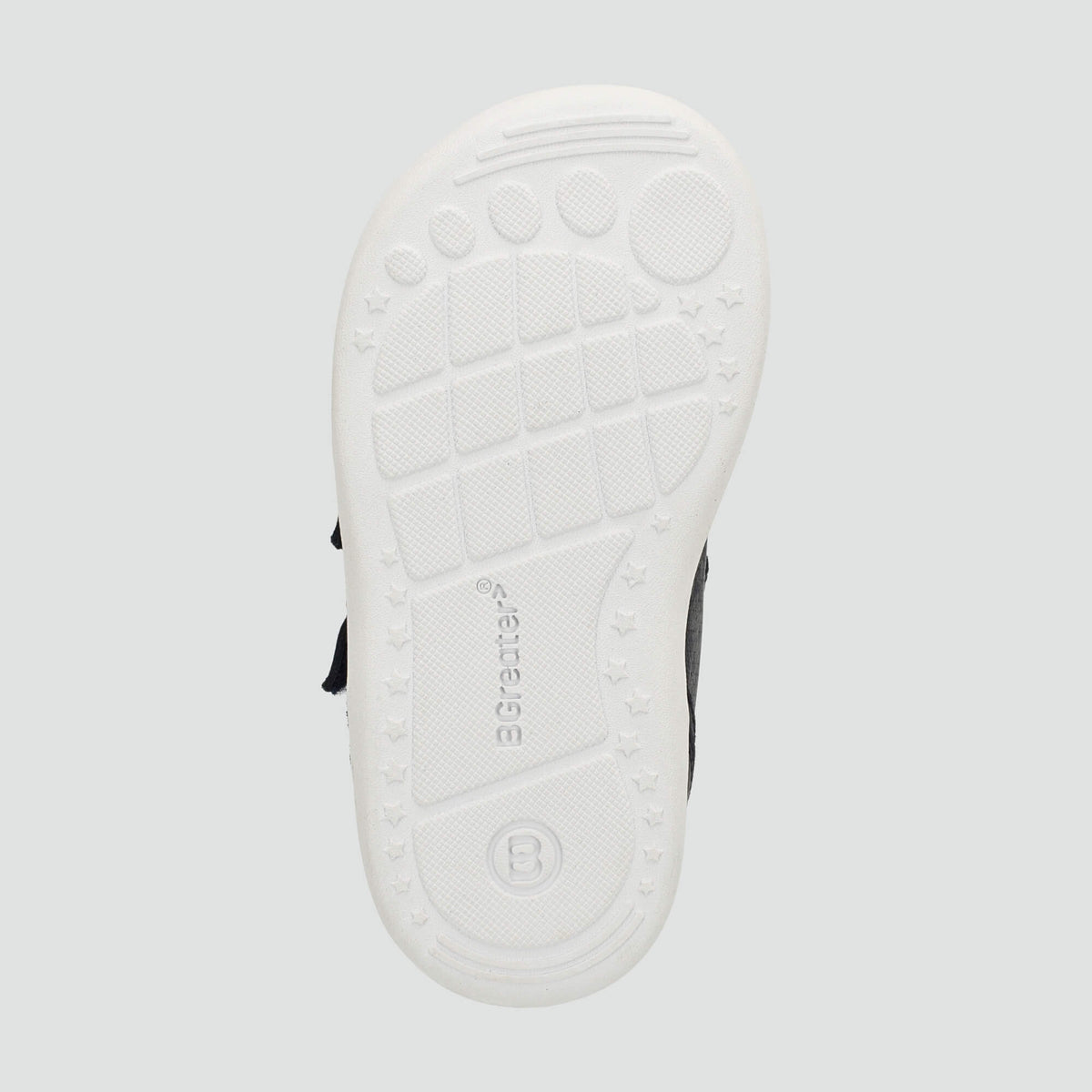 Sterry Navy Toddler Trainer - sole