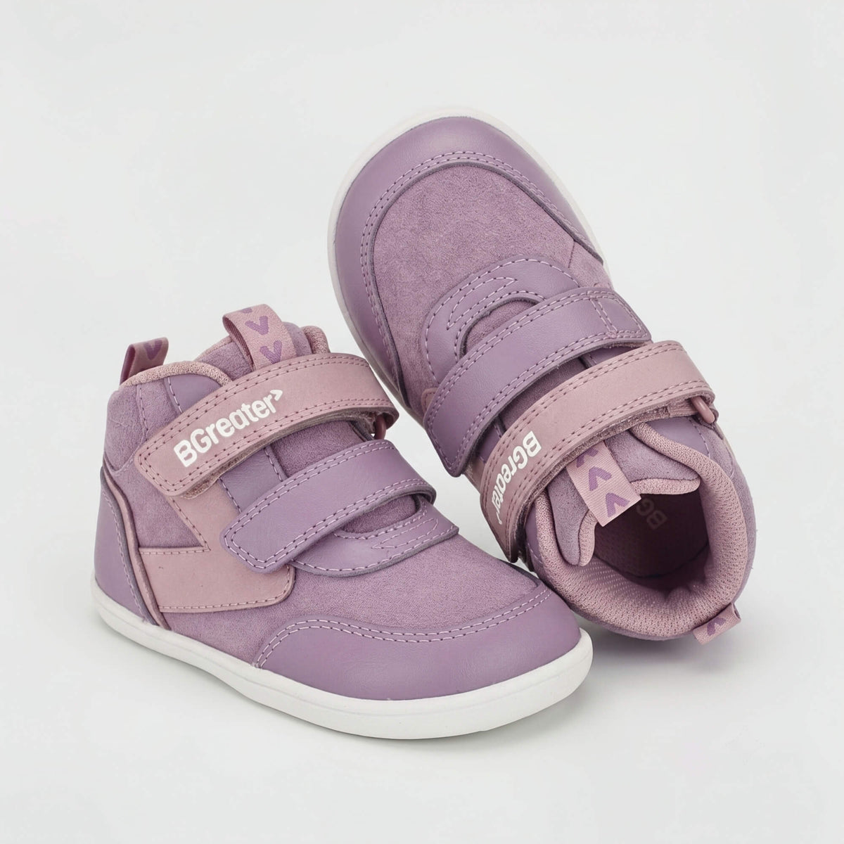 Sterry Purple Suede Toddler Trainer - benefits