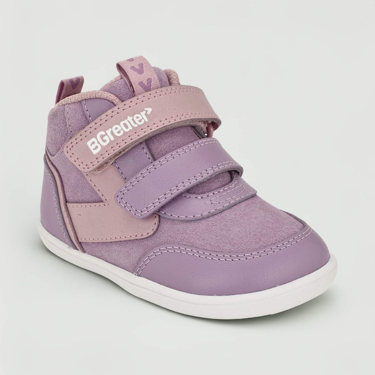 Sterry Purple Suede Toddler Trainer - main feature photo