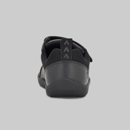 Boys Black Barefoot School Shoe - back